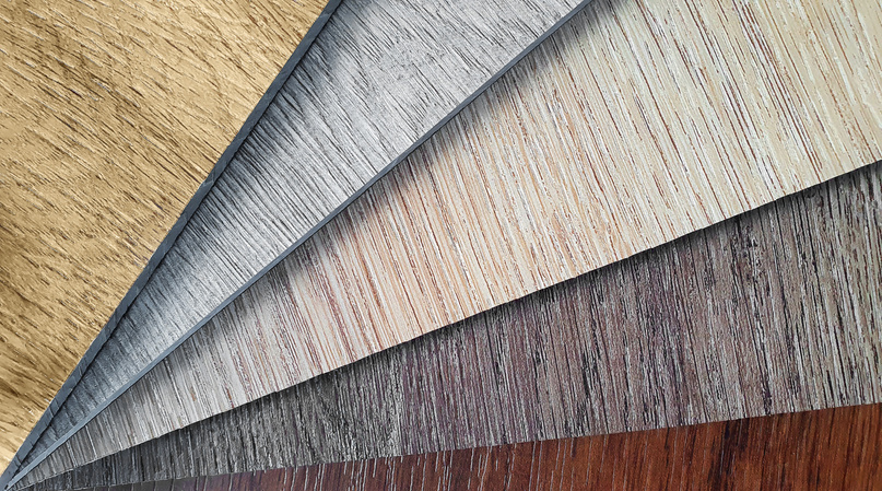 Wooden Vinyl Flooring Samples Swatch